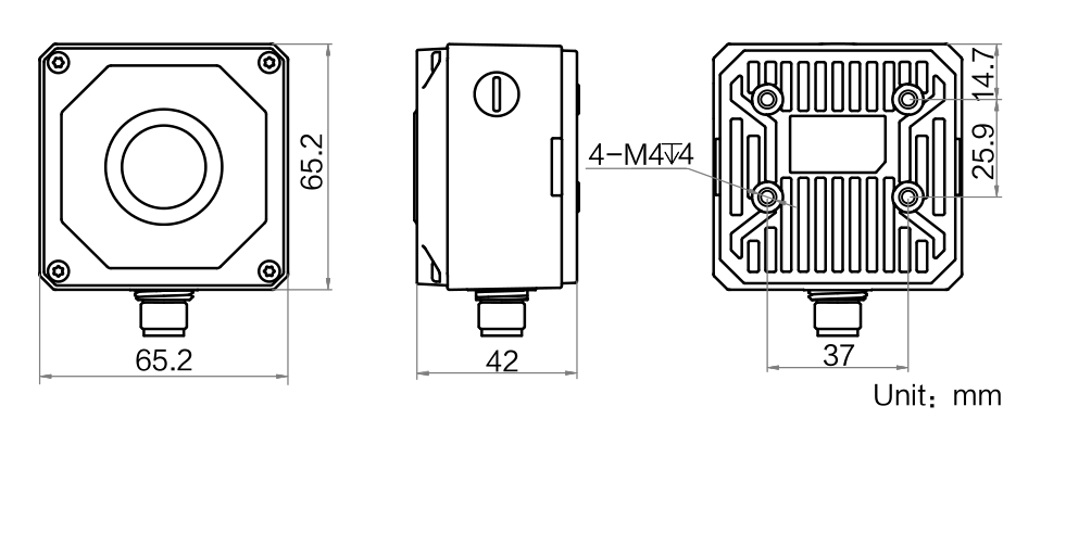 海康HIKROBOT MV-IDC003X 40萬(wàn)像素智能讀碼器外形圖.png